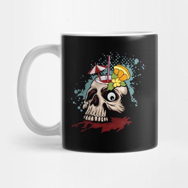 Summer Skull Pina Colada by TheRoverhate